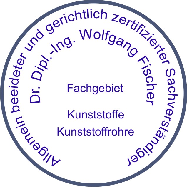 Sachverständiger Rohre Kunststoff Kunststoffe Biogas Österreich Gutachter